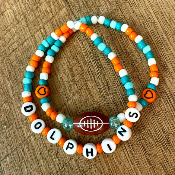 Miami Dolphins Bracelets - Picture 1 of 3